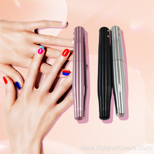 Portable Aluminum Alloy Nail Drill Pen